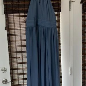 Bill Levkoff Slate Bridesmaid Dress size 14